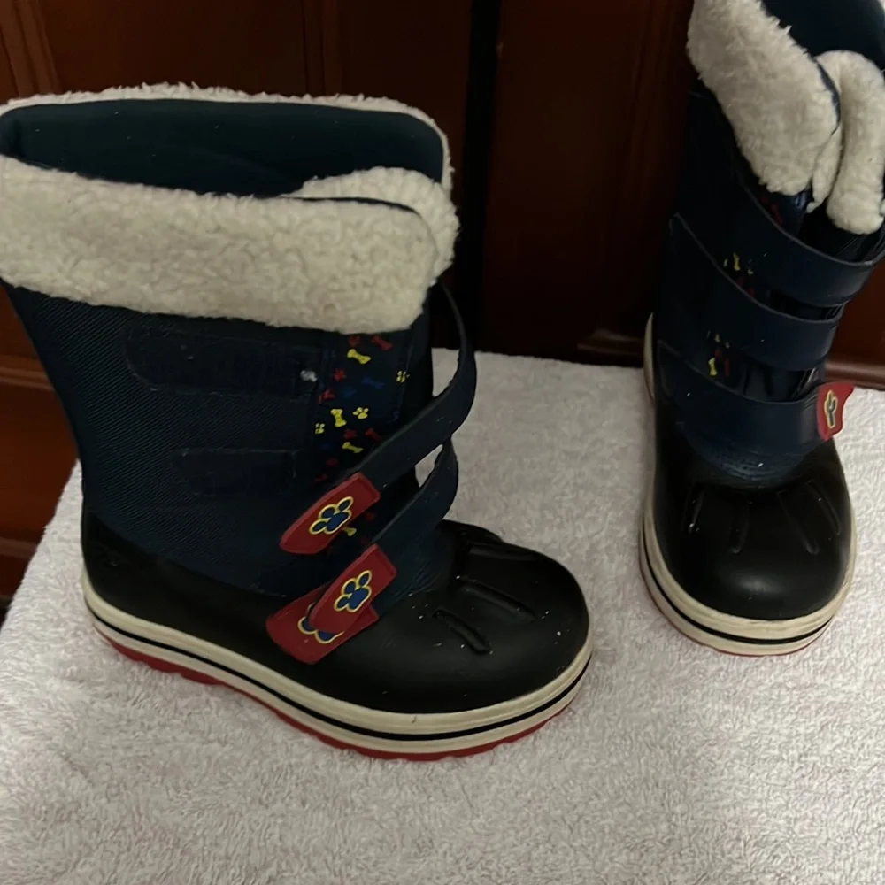 Paw Patrol Winter Boots Size 12